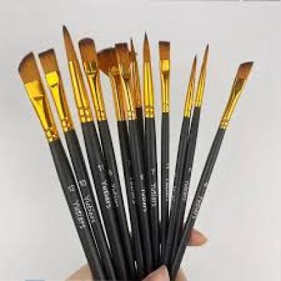 Yusi Artist Paint Brushes  12Pcs